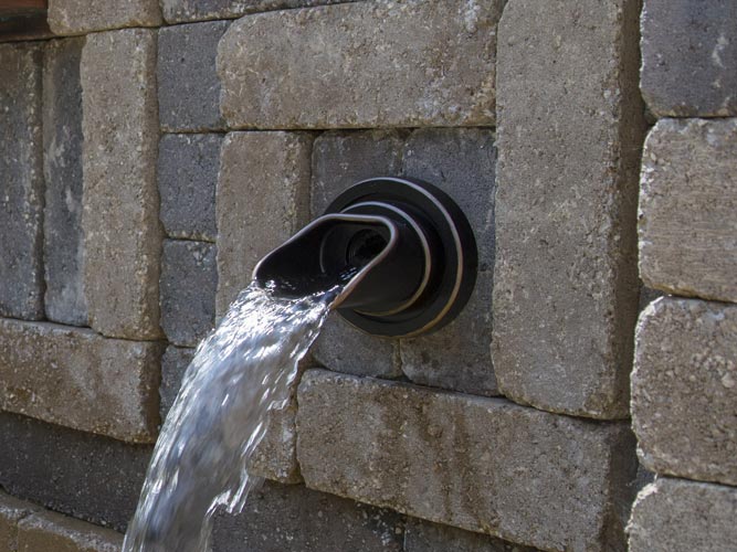 Atlantic - Wall Spouts - Copper & Bronze Finish (Mantova, Olivett, Ravenna and Verona)