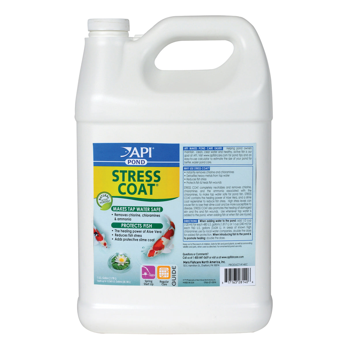 API Pond Stress Coat Dechlorinator and Water Conditioner