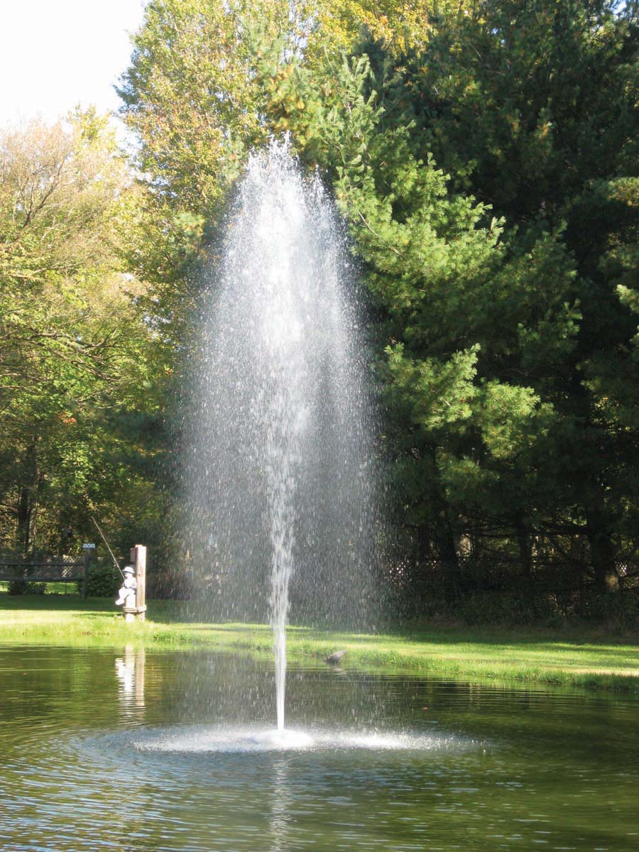 EasyPro 1 HP 115v Aqua Floating Fountain