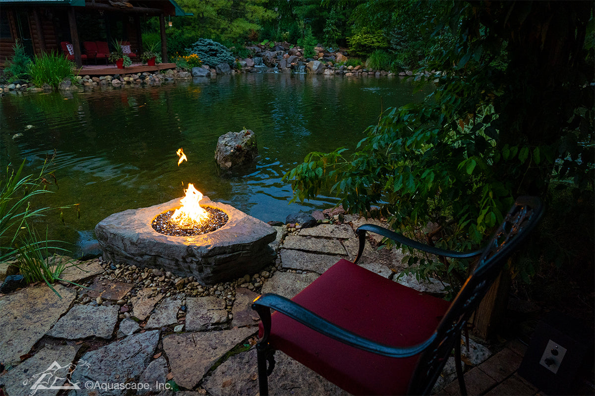 Aquascape Faux Stone Fire Pit (New)