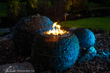 Aquascape Fire and Water Stacked Slate Sphere - Medium (New)