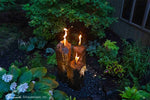 Aquascape Fire and Water 3-Piece Basalt Torch System (New)