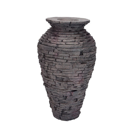 Aquascape Stacked Slate Urn Fountain - Small, Medium and Large