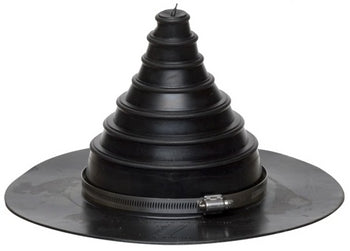 Firestone Universal Pipe Boot, 1"-6" Pipe (Flashing)
